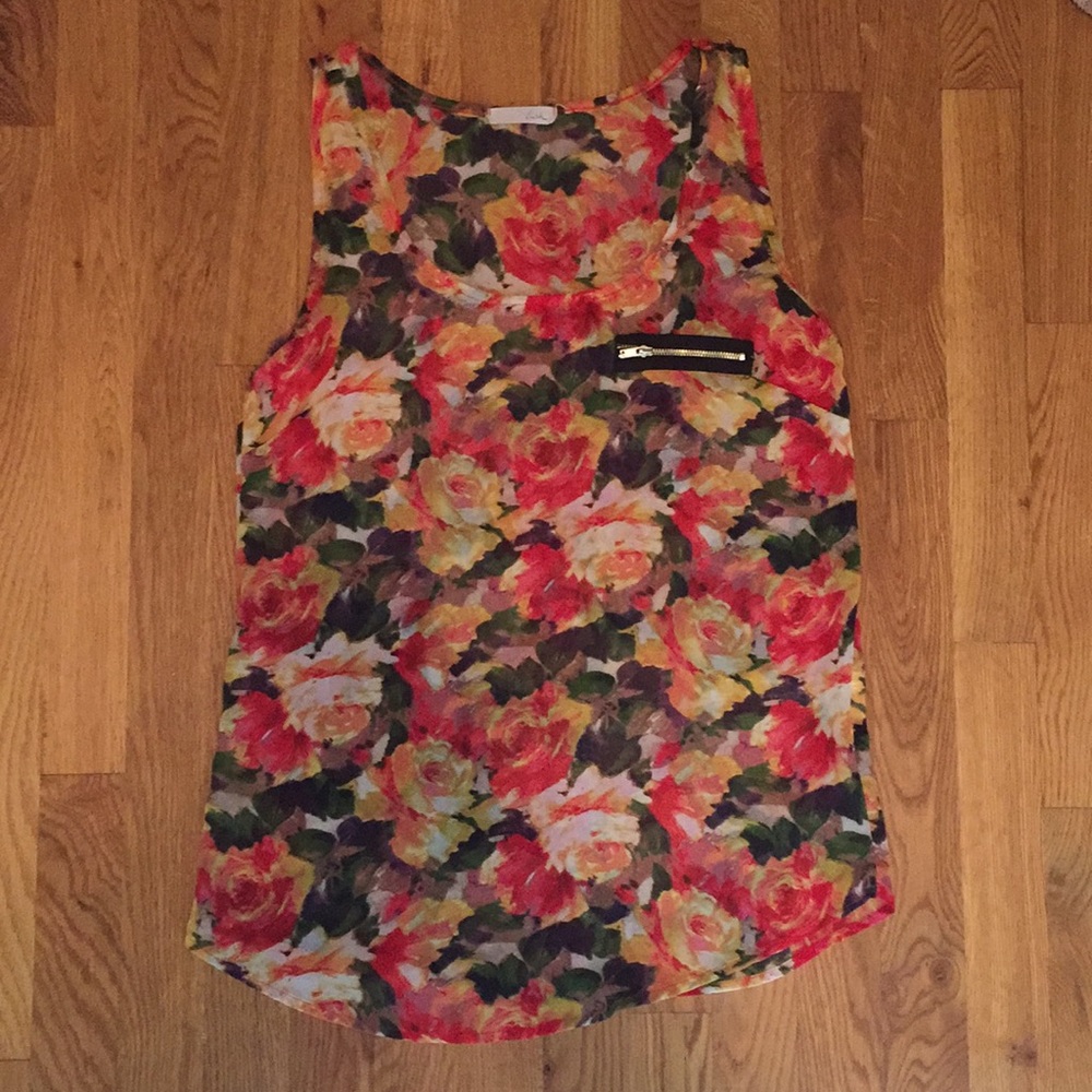 Lush Floral Tank